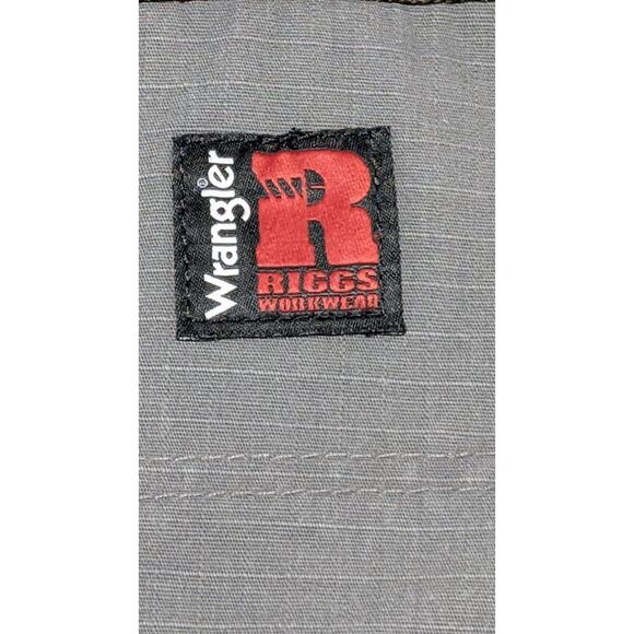 Wrangler RIGGS Workwear Ranger Pants 103W060ST Slate 31x34 Ripstop Cargo Utility - Picture 7 of 11